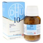 BIOCHEMIE DHU 10 Natrium sulfuricum D 6 Tabletten (PZN 6584249) из Германии