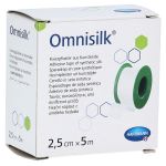 OMNISILK Fixierpflaster Kunstseide 2,5 cmx5 m (PZN 11163544) из Германии