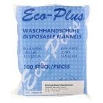 EINMAL WASCHHANDSCHUH Eco-Plus blau-weiß genäht (PZN 11237171) из Германии