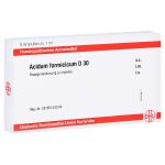 ACIDUM FORMICICUM D 30 Ampullen (PZN 11703696) из Германии