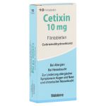 Cetixin 10mg (PZN 4704904) из Германии