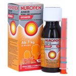 Nurofen Junior Fieber- & Schmerzsaft Erdbeer 40 mg/ml (PZN 7776471) из Германии