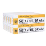 NOTAKEHL D 3 Salbe (PZN 3685754) из Германии