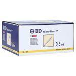 BD Micro-fine + Insulinspritze 0,5 ml U40 (PZN 7468060) из Германии