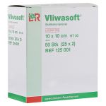 VLIWASOFT Schlitzkompressen 10x10 cm steril (PZN 9312528) из Германии