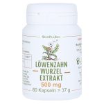LÖWENZAHNWURZEL-Extrakt 500 mg Mono Kapseln (PZN 15303491) из Германии