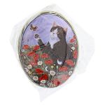 PILLENDOSE oval Katzen Motiv (PZN 9291393) из Германии