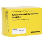 Alpha-Liponsäure AAA-Pharma 600mg (PZN 12415982) из Германии