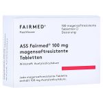 ASS Fairmed 100mg (PZN 16236302) из Германии