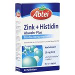 Abtei Zink+histidin Tabletten (PZN 3972761) из Германии