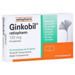 GINKOBIL ratiopharm 120mg (PZN 6680869) из Германии