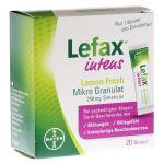 Lefax Intens Lemon Fresh (PZN 10537876) из Германии