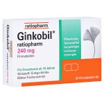 GINKOBIL ratiopharm 240mg (PZN 8863893) из Германии