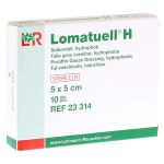 LOMATUELL H Salbentüll 5x5 cm steril (PZN 10929688) из Германии