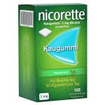 Nicorette 2mg freshmint (PZN 3643425) из Германии