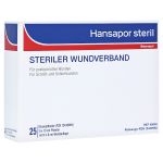 HANSAPOR steril Wundverband 8x10 cm (PZN 12439988) из Германии