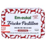 EM EUKAL Frische Pastillen Herzkirsche zuckerfrei (PZN 6440243) из Германии