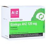 Ginkgo AbZ 120mg (PZN 14164739) из Германии