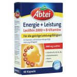 Abtei Energie + Leistung Lecithin 2.000 + B-Vitamine Kapseln (PZN 10101989) из Германии