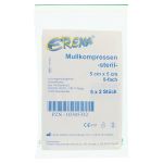 ERENA STERIL Mullkompr.5x5 cm 8fach (PZN 3305332) из Германии