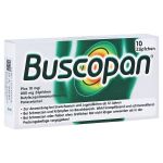 Buscopan plus 10mg/800mg (PZN 7134301) из Германии
