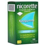 Nicorette 4mg whitemint (PZN 7353635) из Германии