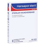 HANSAPOR steril Wundverband 6x7 cm (PZN 12439913) из Германии