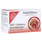 H&S Cranberry Acerolakirsche Filterbeutel (PZN 6582434) из Германии