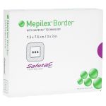 MEPILEX Border Schaumverband 7,5x7,5 cm (PZN 1607508) из Германии