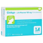 Ginkgo-1A Pharma 80mg (PZN 13856872) из Германии