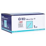 BD Micro-fine + U 40 Insulinspritze 12,7mm (PZN 4400127) из Германии