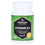 VITAMIN K2 200 µg hochdosiert vegan Tabletten (PZN 12741457) из Германии