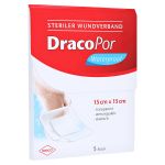 DRACOPOR waterproof Wundverband 15x15 cm steril (PZN 14167465) из Германии