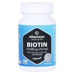 BIOTIN 10 mg hochdosiert vegan Tabletten (PZN 16018634) из Германии