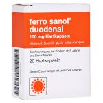 Ferro sanol duodenal 100mg (PZN 2520726) из Германии