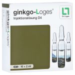 GINKGO-LOGES Injektionslösung D 4 Ampullen (PZN 13703938) из Германии