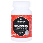 VITAMIN B12 1.000 µg hochdos.+B9+B6 vegan Tabl. (PZN 13834758) из Германии