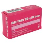 Alpha-Vibolex 600mg HRK (PZN 410465) из Германии