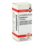 PULSATILLA D 3 Globuli (PZN 453718) из Германии