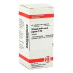 STIBIUM SULFURATUM NIGRUM D 12 Tabletten (PZN 1072355) из Германии