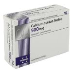 CALCIUMACETAT NEFRO 500 mg Filmtabletten (PZN 434023) из Германии