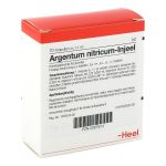 ARGENTUM NITRICUM INJEEL Ampullen (PZN 67814) из Германии