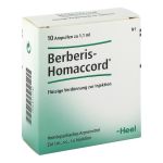 BERBERIS HOMACCORD Ampullen (PZN 117742) из Германии