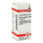 HEPAR SULFURIS D 200 Globuli (PZN 1773098) из Германии