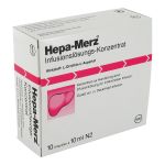 HEPA MERZ Infusionskonz.Ampullen (PZN 1308303) из Германии