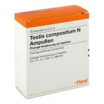 TESTIS COMPOSITUM N Ampullen (PZN 1676082) из Германии