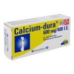 Calcium-dura Vit D3 600mg/400 I.E. (PZN 1845739) из Германии