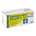 Calcium-dura Vit D3 600mg/400 I.E. (PZN 1845745) из Германии