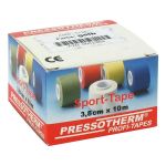 PRESSOTHERM Sport-Tape 3,8 cmx10 m gelb (PZN 2002368) из Германии