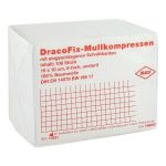 DRACOFIX OP-Kompressen 10x10 cm unsteril 8fach (PZN 1980621) из Германии